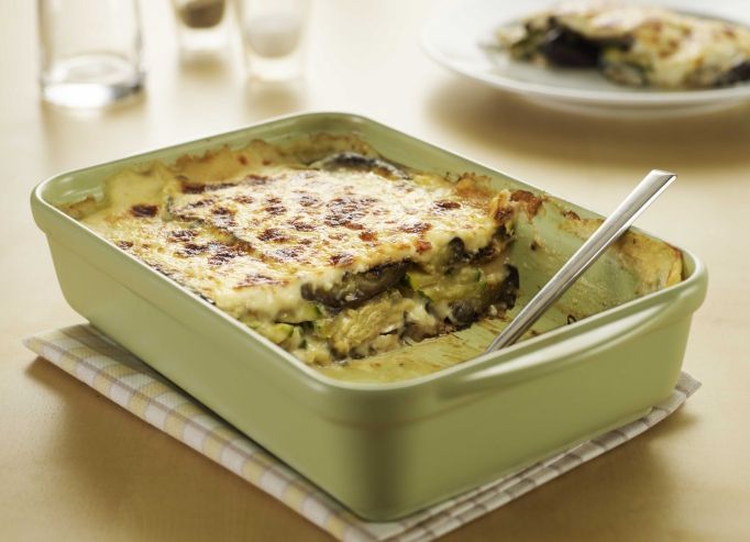 Gratin d'aubergines en moussaka