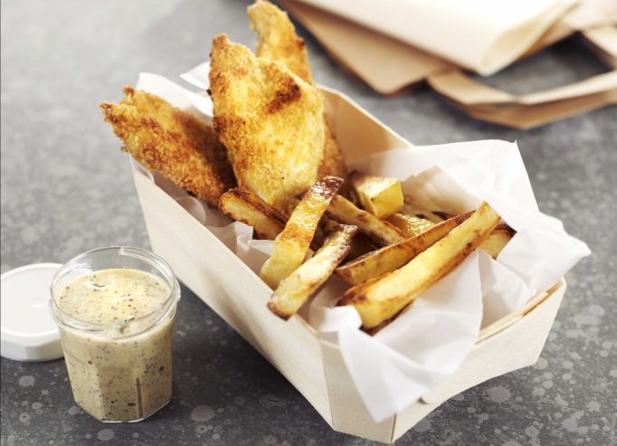 Fish'n'chips, sauce tartare