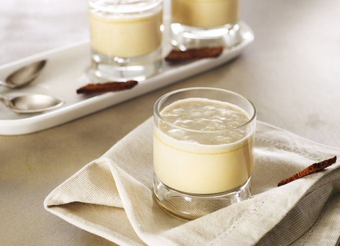 Royale de foie gras, crème de chataigne