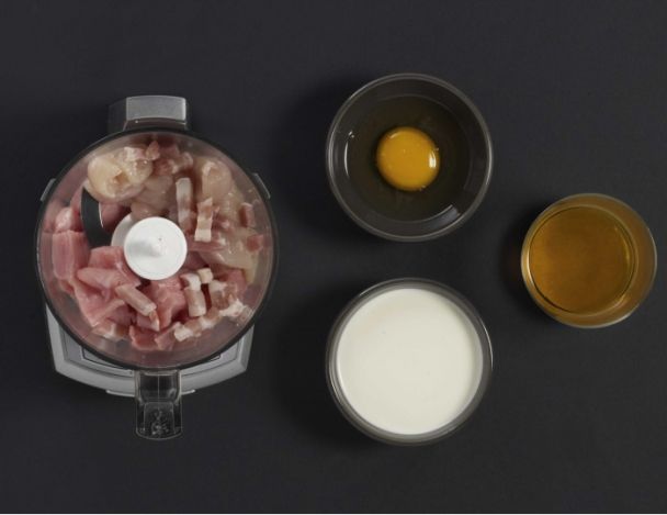 Préparation de la farce