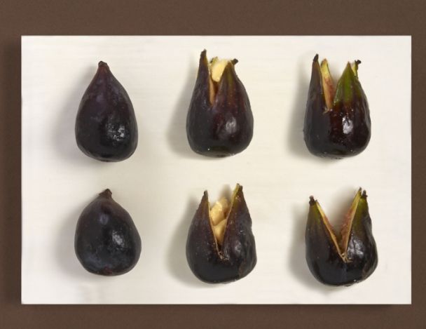 Préparation des figues rôties