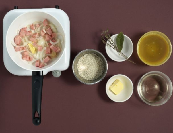 Préparation du jus de sariette