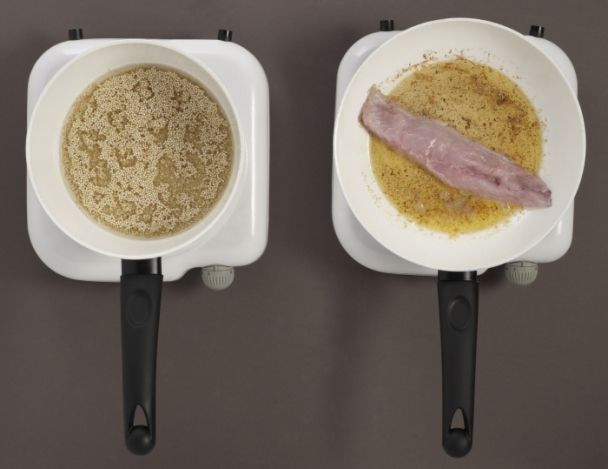 Préparation du poissons et cuisson