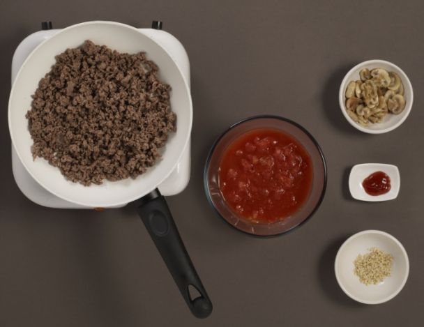 Préparation de la sauce