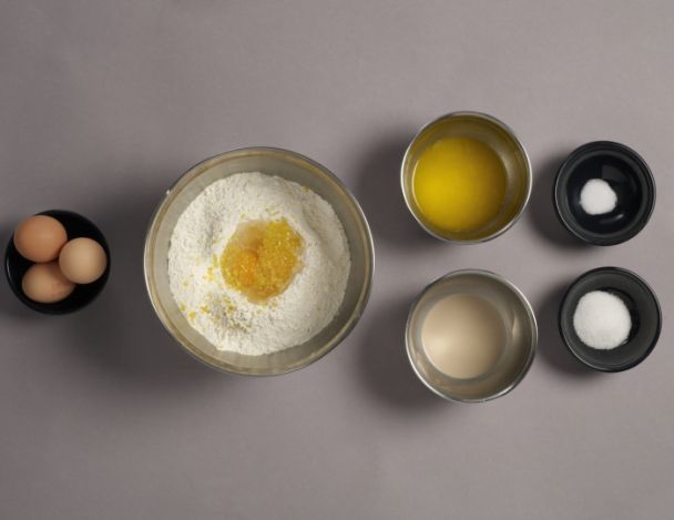 Préparation de la pâte