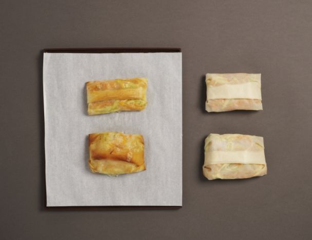 Cuisson des bricks