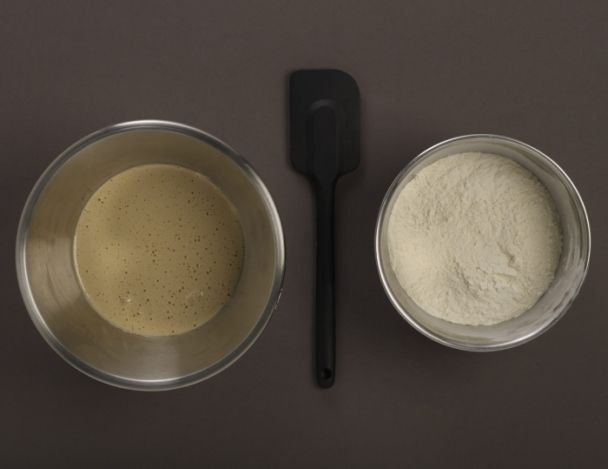 Préparation du sablé breton