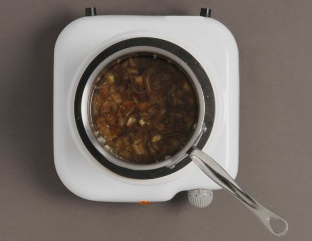 Préparation de la pâte de dattes