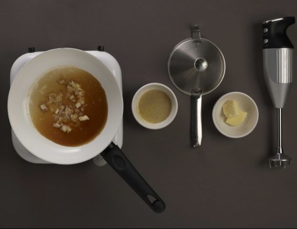 Préparation de la sauce