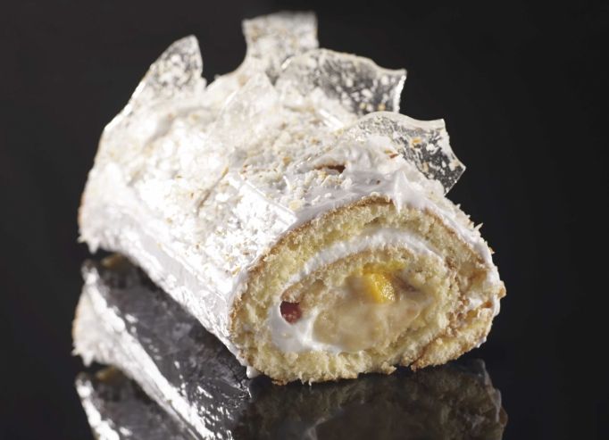 Bûche mangue-passion