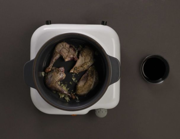 Cuisson avec le porto