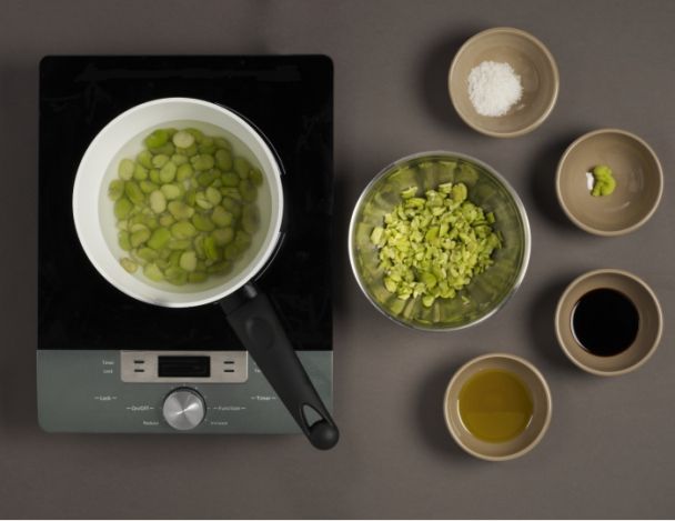 Préparation et cuisson des fèves