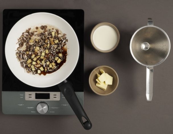 Préparation de la sauce