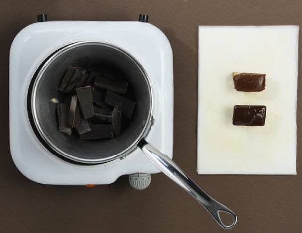 Préparation du chocolat