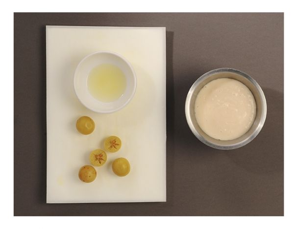 Préparation de la purée de cocos