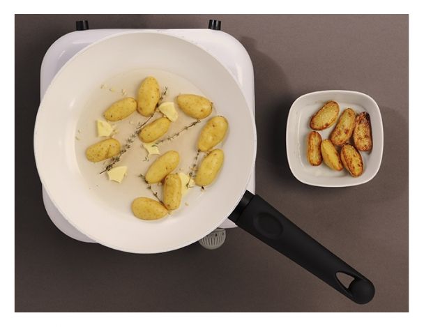Préparation des pommes de terre