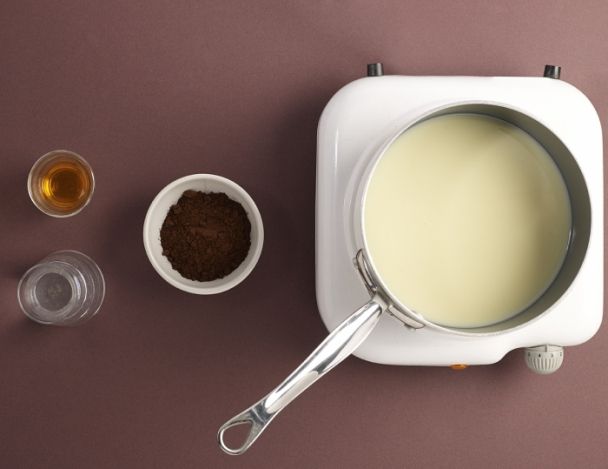 Préparation de la crème cacao