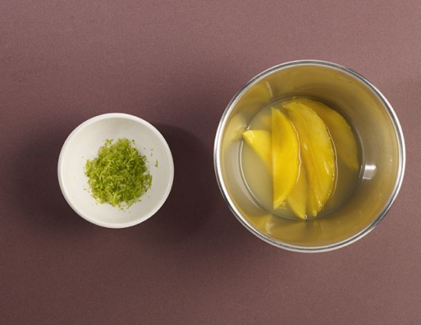 Marinade des mangues