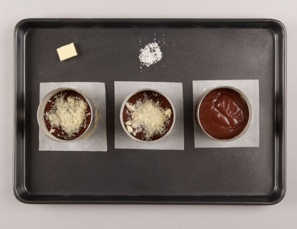 préparation du gâteau