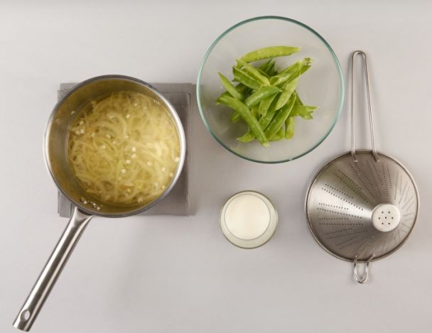 Préparation du bouillon végétal