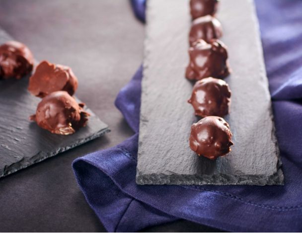Préparation du chocolat d'enrobage