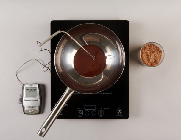 Préparation du chocolat