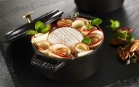 Mini-cocotte de Chèvre, pommes de terre rôties et pommes croquantes