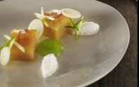 Mille-feuille de pomme confite, Granny et Faisselle Rians