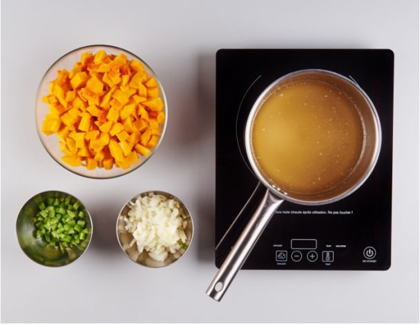 Préparation des légumes