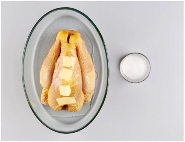 Préparation et cuisson de la poularde