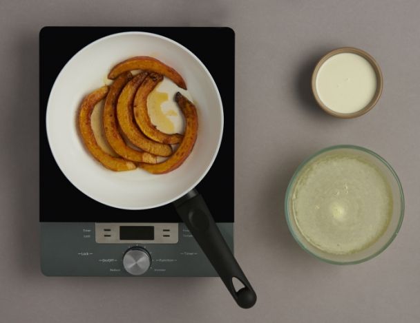 Cuisson des potimarrons