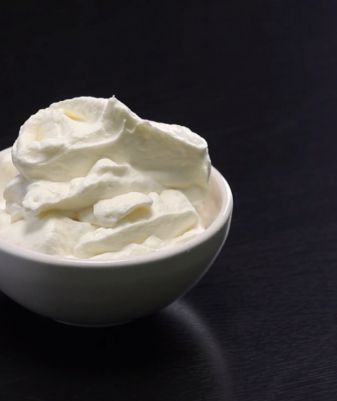 La crème Chantilly