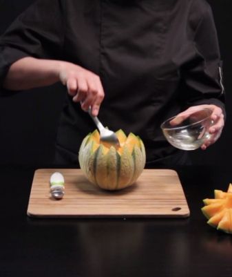 Préparer un melon