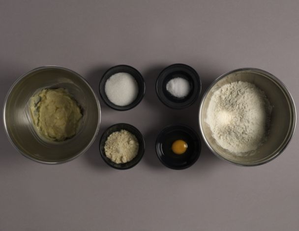 Préparation de la pâte sablée