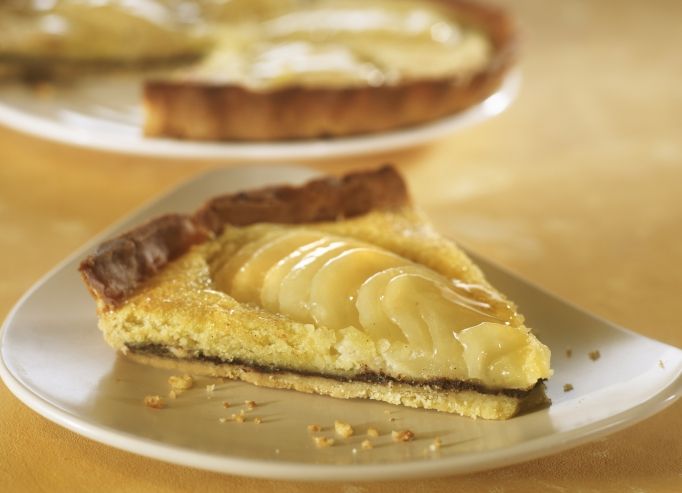 Tarte poire-chocolat