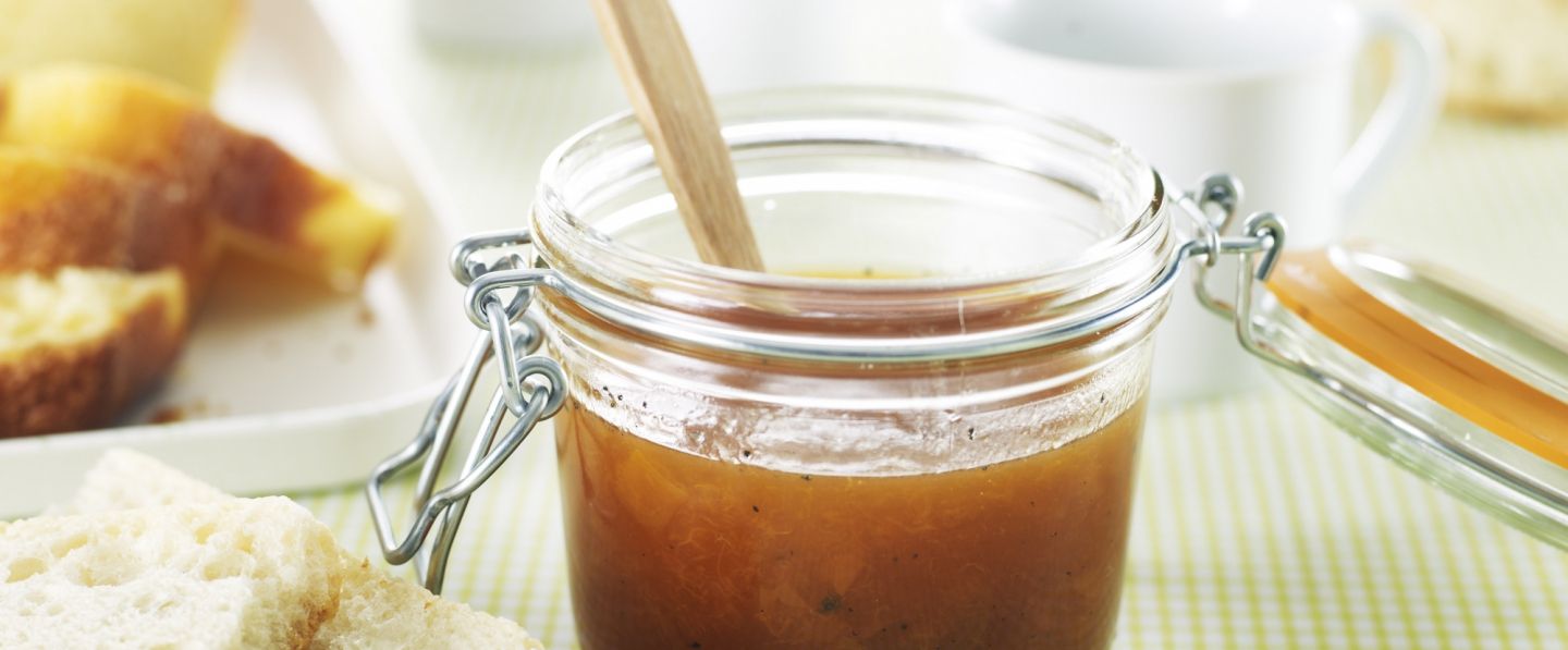 Confiture d'abricots à la vanille