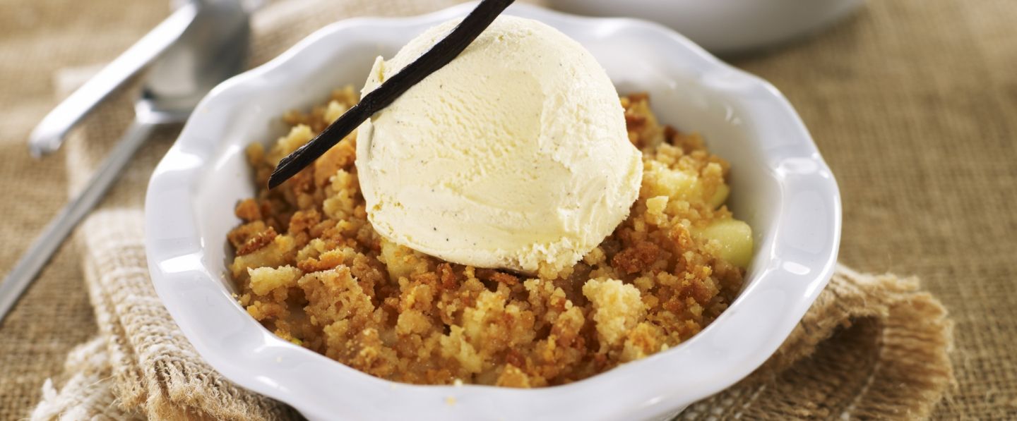 Crumble aux pommes