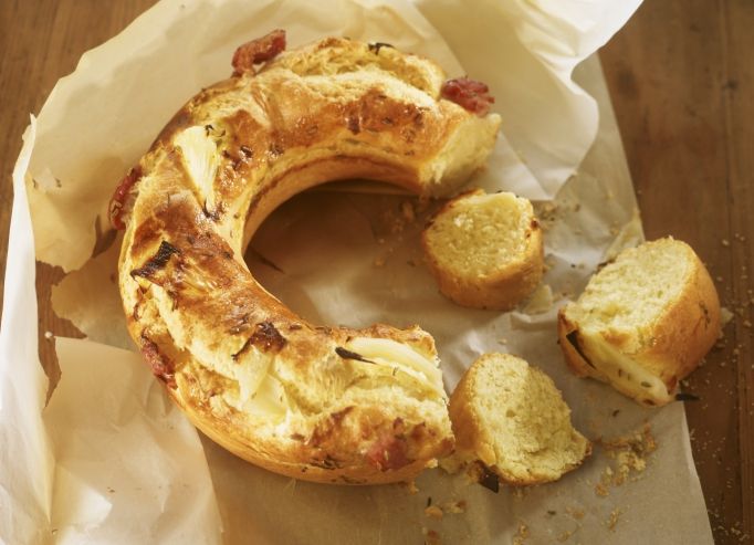 Brioche à l'oignon doux des Cévennes et carvi