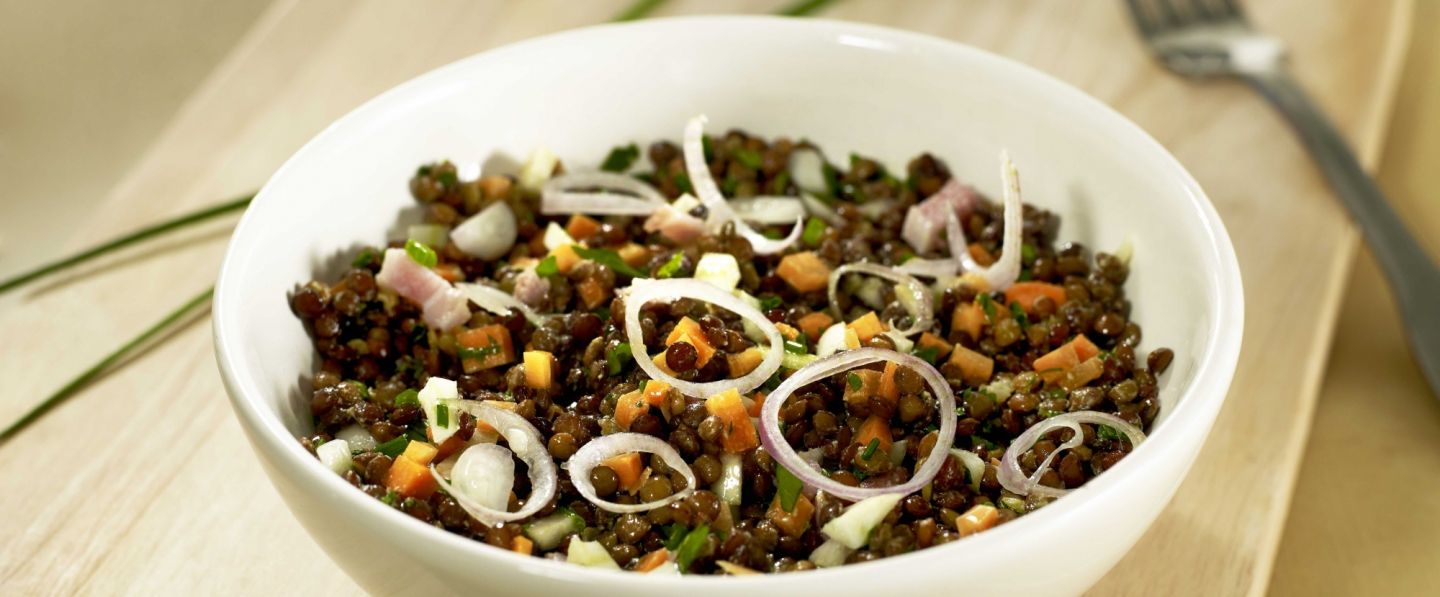 Salade de lentilles