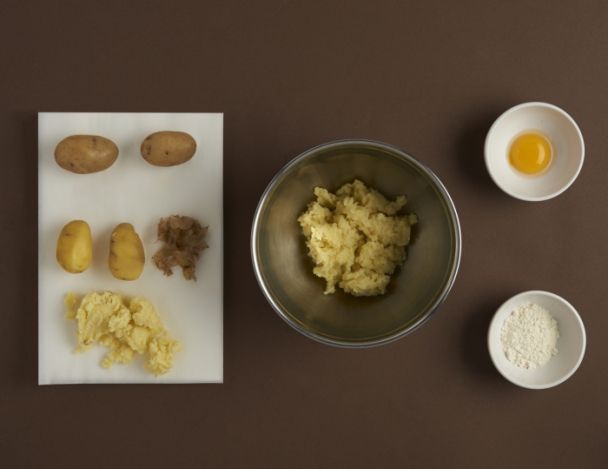 Préparation de la purée