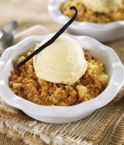 Crumble aux pommes