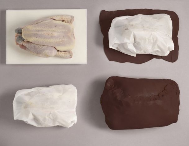 Préparation et cuisson du poulet