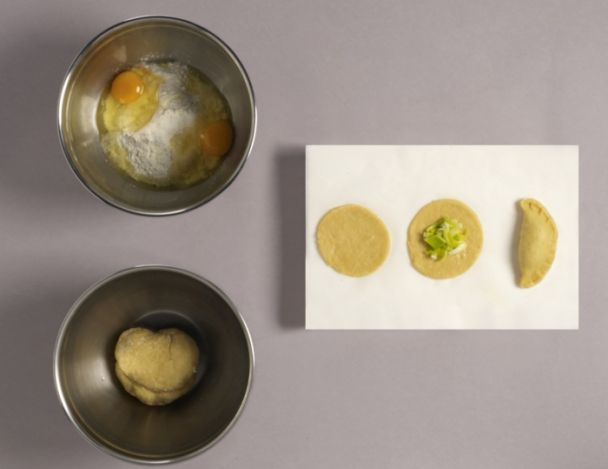 Préparation des ravioles