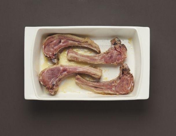 Préparation et cuisson de l'agneau