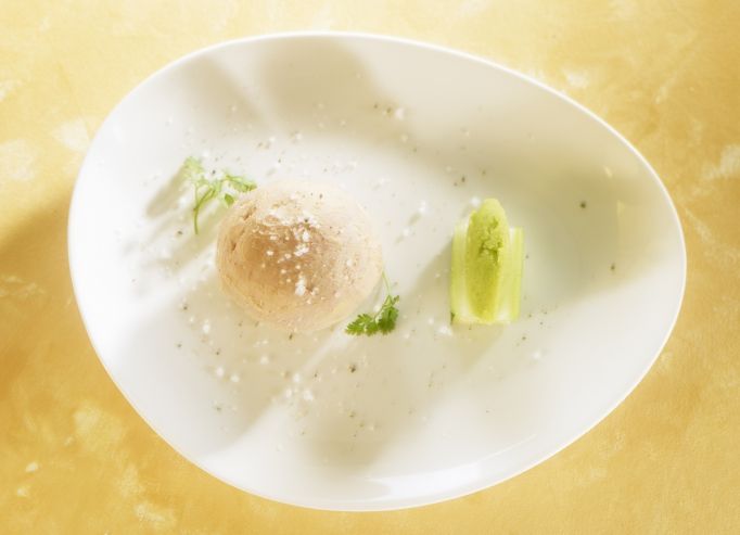 Foie gras d'oie à la cuillère