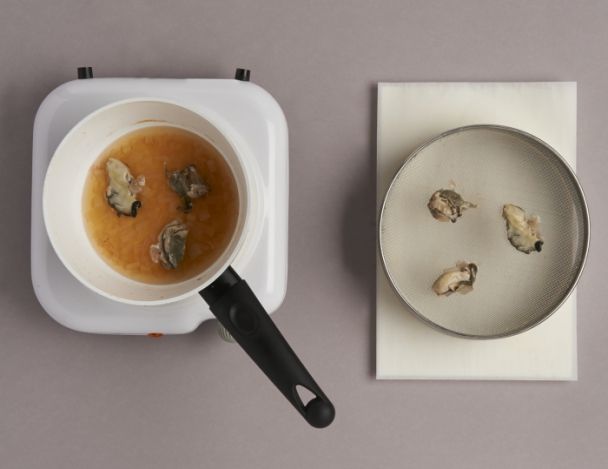 Cuisson des huîtres