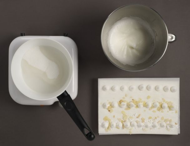 Préparation de la meringue suisse