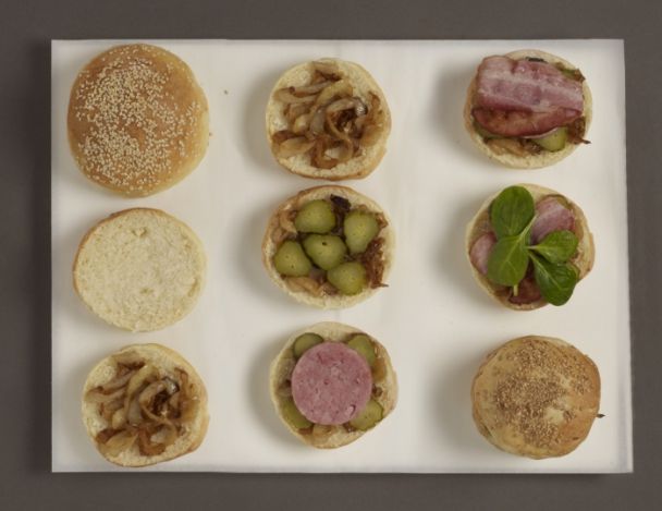 Finitions et montage des burgers