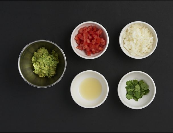 Préparation du guacamole