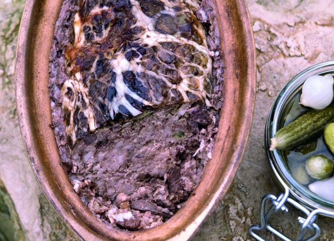 Terrine de campagne, très campagne